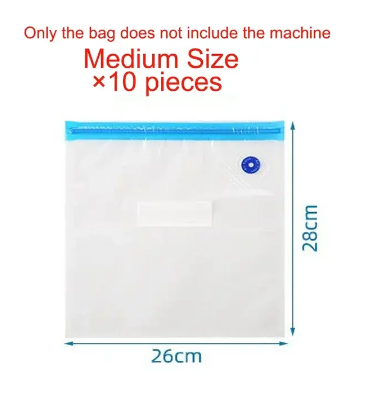 Vacuum Storage Bags for Better Organization (Single Piece)