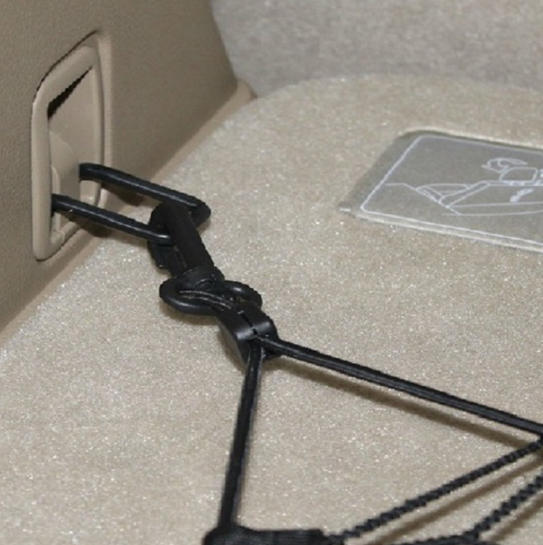 Luggage Net for Trunk Storage and Organization