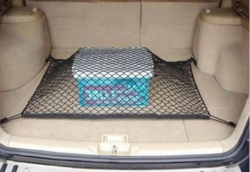 Luggage Net for Trunk Storage and Organization