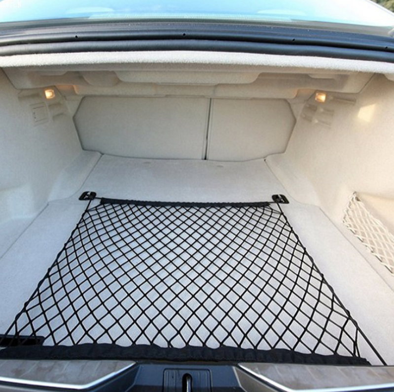 Luggage Net for Trunk Storage and Organization
